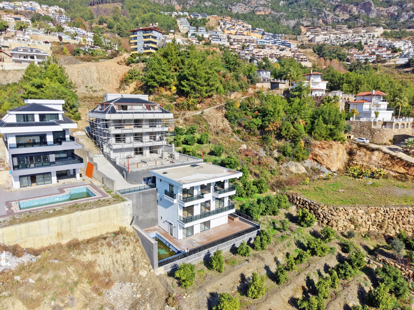 Türkiye/Alanya 4+1 VILLA SATILIK